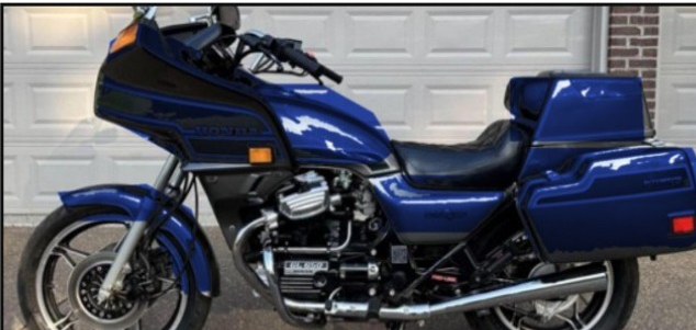 1981 Honda Silver Wing · Blue