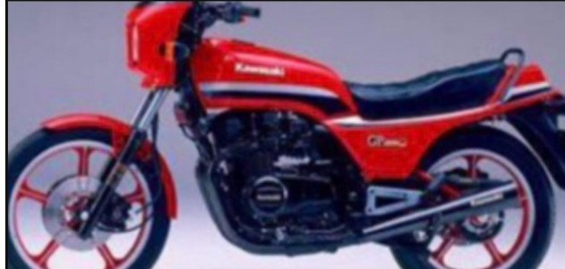 1982 Kawasaki GPZ 550 · Red