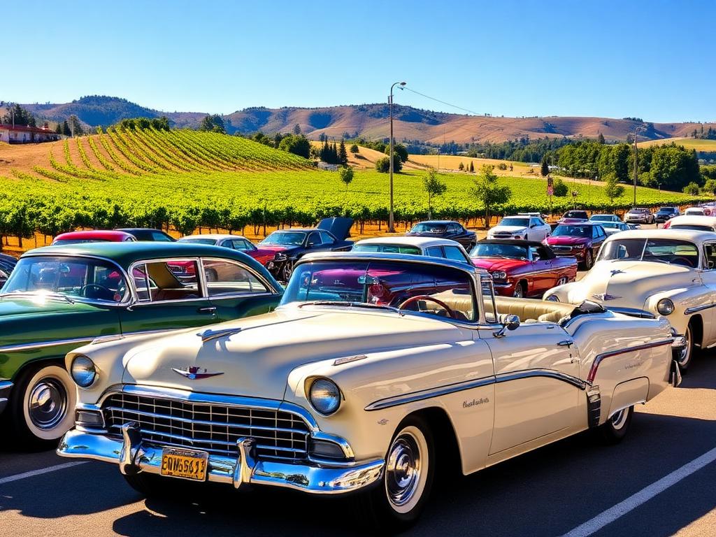 Calistoga Classic & Exotic Car Show — Downtown Calistoga, Napa Valley