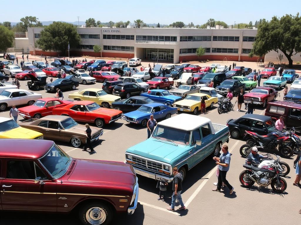 Lucky 13 Car Show — Liberty High School, 850 2nd St, Brentwood