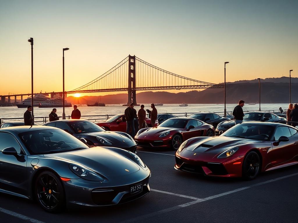 Cars and Coffee San Francisco at Pier 32